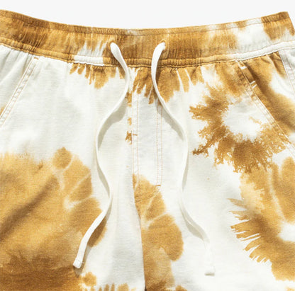 30% Off Sale! Washed Up Elastic Tobacco Walk Shorts