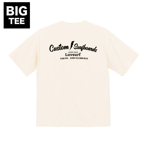 Original Big Silhouette T-shirt [Custom Surfboards] VINTAGE