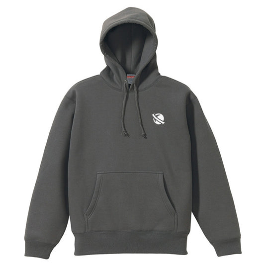 LOST Surfboards Sweat Pullover Parka (Fleece Lining) CEMENT