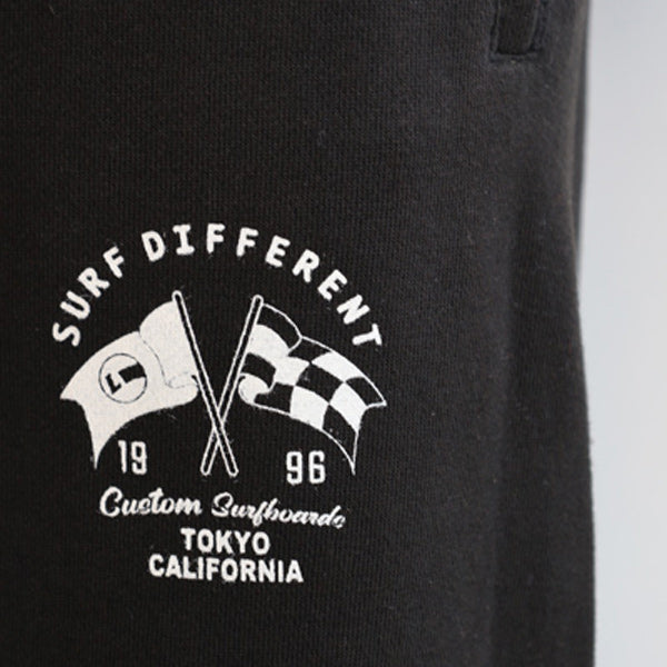 Regular Weight Sweatpants [FLAG] BLACK