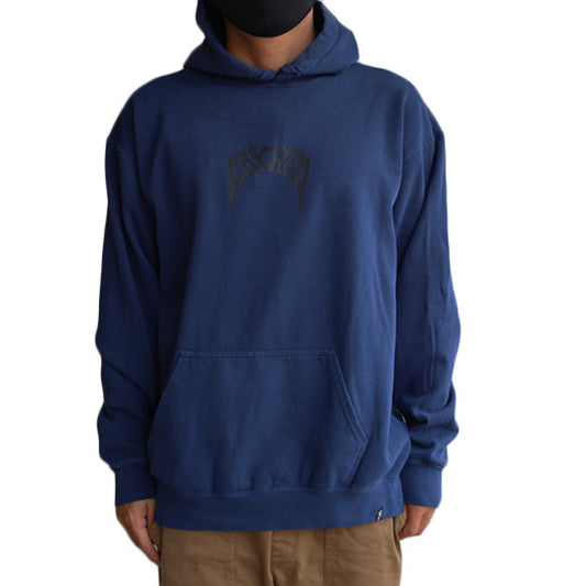 Mayhem Bolts Pullover Parka in Navy