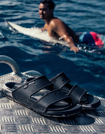 Sandals [OASIS DOUBLE UP] BLACK/GREY / 28cm