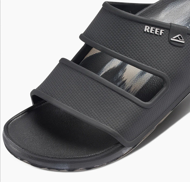 Sandals [OASIS DOUBLE UP] BLACK/GREY / 28cm