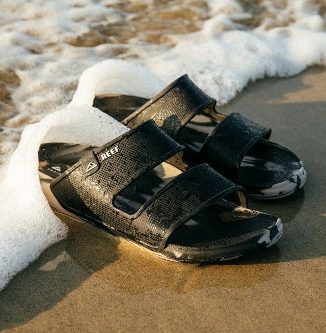Sandals [OASIS DOUBLE UP] BLACK/GREY / 28cm