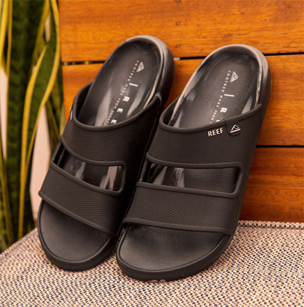 Sandals [OASIS DOUBLE UP] BLACK/GREY / 28cm