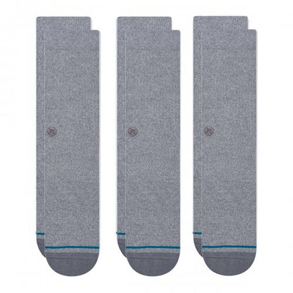 ソックス [ICON 3 PACK] GREY HEATHER