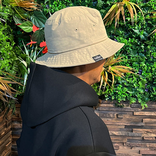 Nylon bucket hat / BEIGE