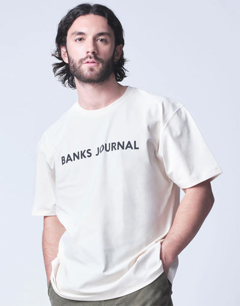 Hybrid Rashguard T-shirt [LOGO SURF] WHITE Amphibious