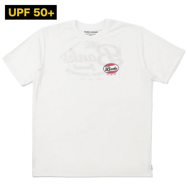 Hybrid Rashguard T-shirt [LOGO] OFF WHITE Amphibious