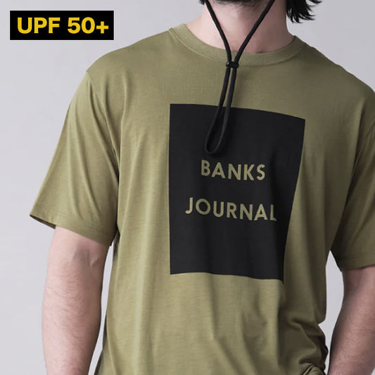 Hybrid Rashguard T-shirt [BOX] LODEN GREEN Amphibious