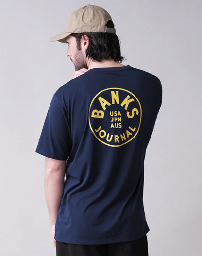 Hybrid Rashguard T-shirt [CIRCLE] MIDNIGHT Amphibious