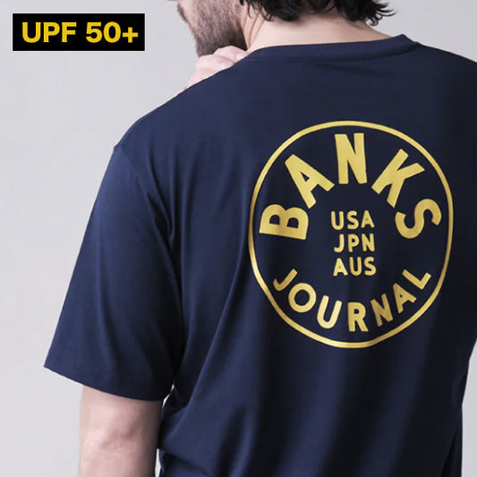 Hybrid Rashguard T-shirt [CIRCLE] MIDNIGHT Amphibious