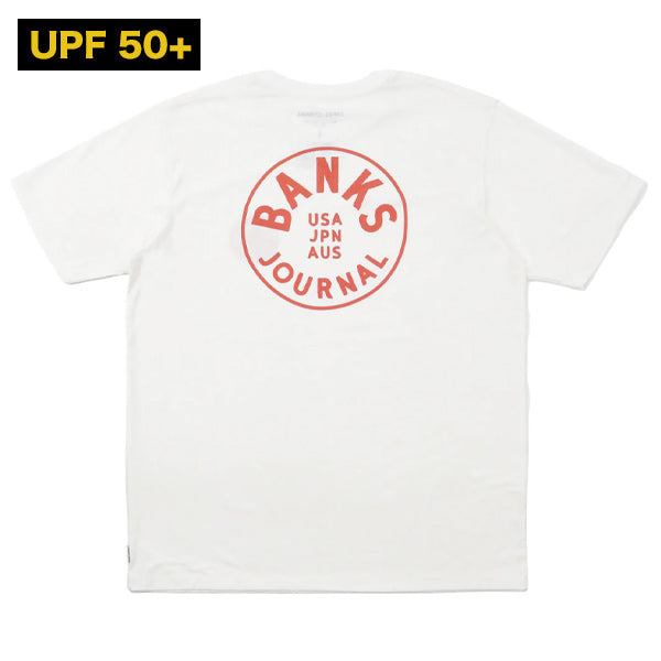 Hybrid Rashguard T-shirt [CIRCLE] OFF WHITE Amphibious