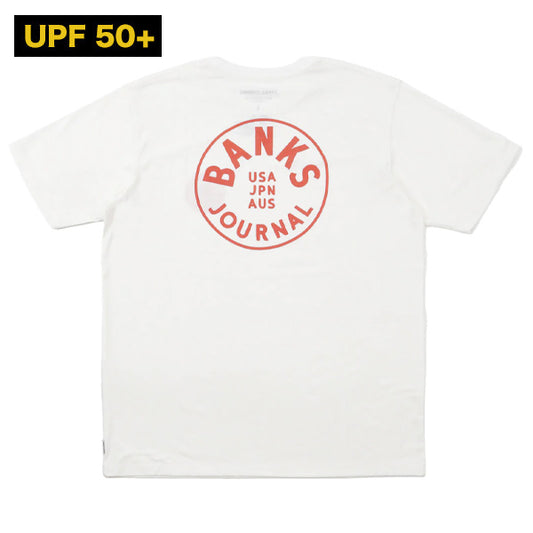 Hybrid Rashguard T-shirt [CIRCLE] OFF WHITE Amphibious