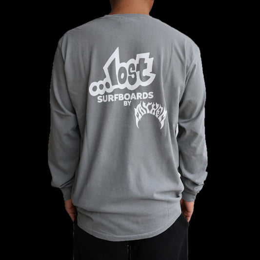 Long Sleeve T-Shirt [LOST Surfboards] Grey