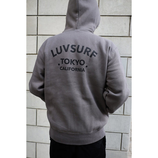 10oz Sweat Full Zip Hoodie [LTC] (Fleece Lined) CEMENT