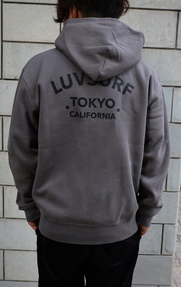 10oz Sweat Full Zip Hoodie [LTC] (Fleece Lined) CEMENT