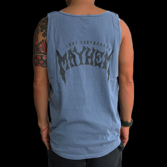 タンクトップ [MAYHEM DESIGN] Blue
