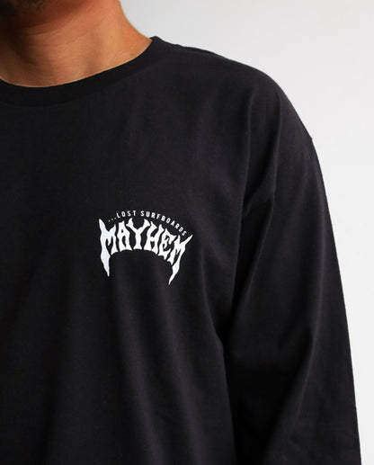 Long Sleeve T-Shirt [MAYHEM DESIGN] Black