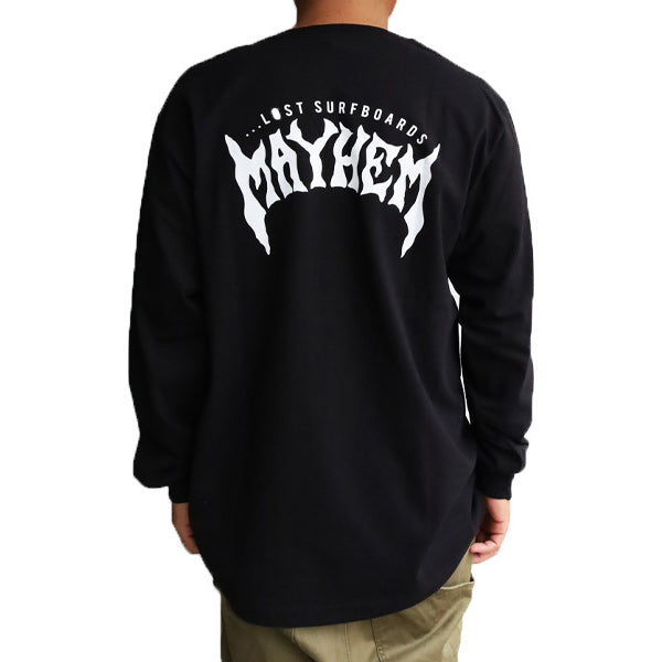Long Sleeve T-Shirt [MAYHEM DESIGN] Black