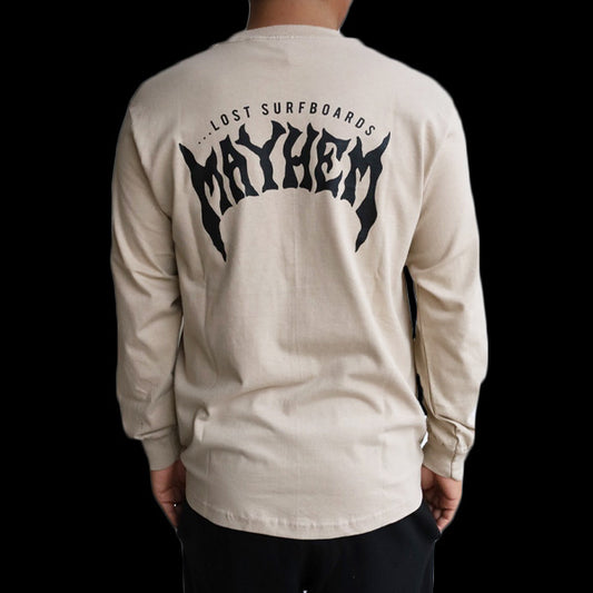 Long Sleeve T-Shirt [MAYHEM DESIGN] Sand