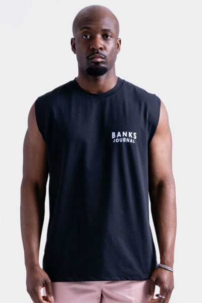 Hybrid Rashguard Cut T-shirt [ACHIEVE SURF BAND] BLACK Amphibious