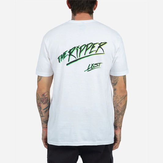 T-shirt [Big Ripper] White