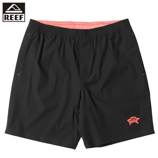 7' BLACK EDITION BOARD SHORTS Amphibious / BLACK CORAL