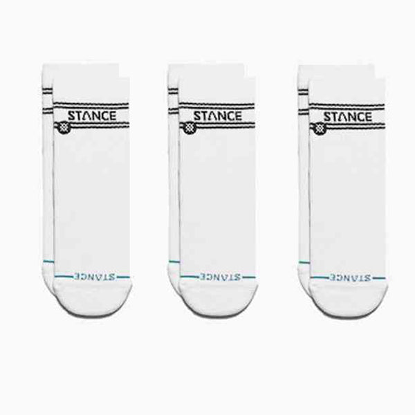 Socks [BASIC QUARTER 3 PACK] WHITE