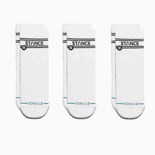 Socks [BASIC QUARTER 3 PACK] WHITE