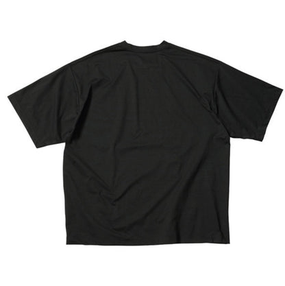 HERITAGE LOGO HYBRID RASHGUARD T-SHIRT / BLACK Amphibious