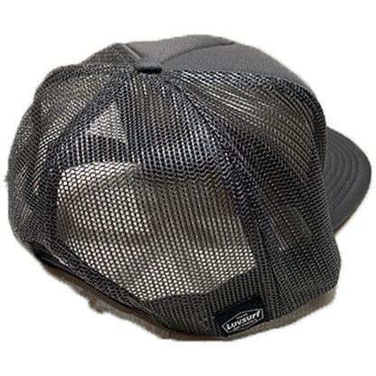 Flat visor mesh cap [Affected] Gray