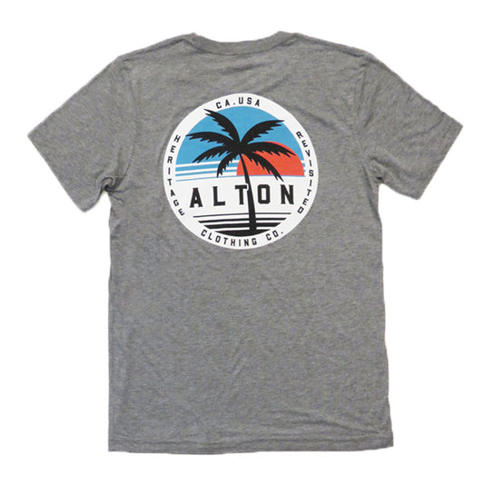 『ALTON』T-shirt [ILLUSION] GREY / L size