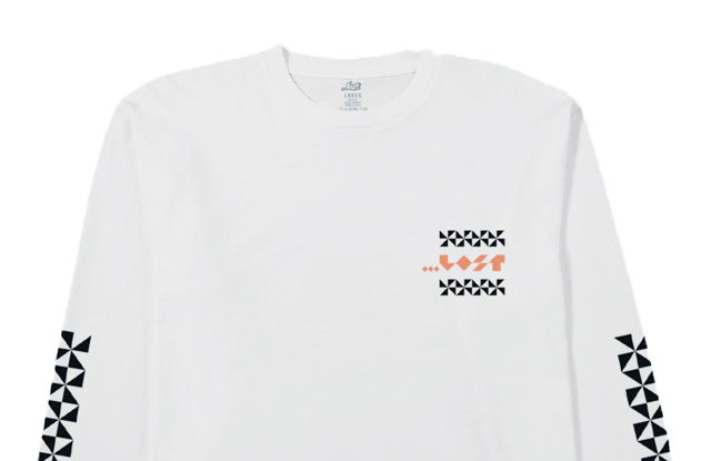 『LOST』Long Sleeve T-Shirt [Archaic] Vintage White / L Size