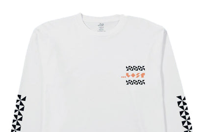 『LOST』Long Sleeve T-Shirt [Archaic] Vintage White / L Size