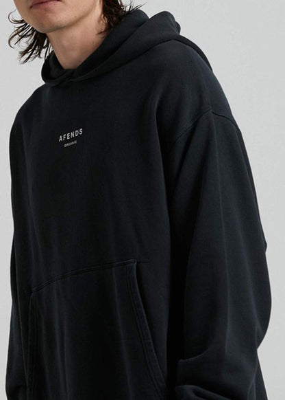 30% Off Sale! Premium Organic Pull-On Hood / BLACK / Size L