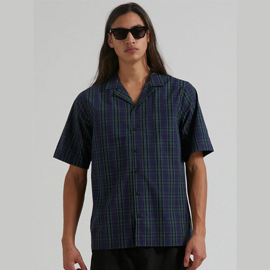 30% Off Sale! Organic Cuban Short Sleeve Shirt [DOOMSDAY] Size L