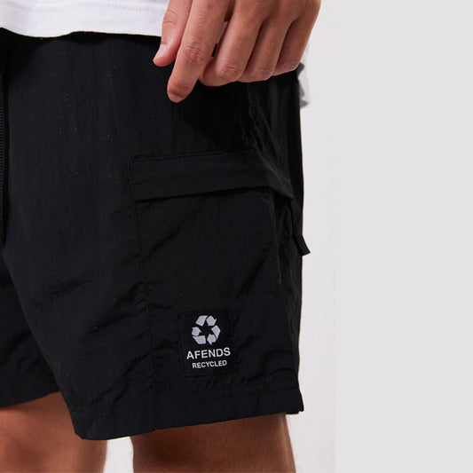 30% Off Sale! Recycled Elastic Waist Shorts [UTILITY] 30 inches