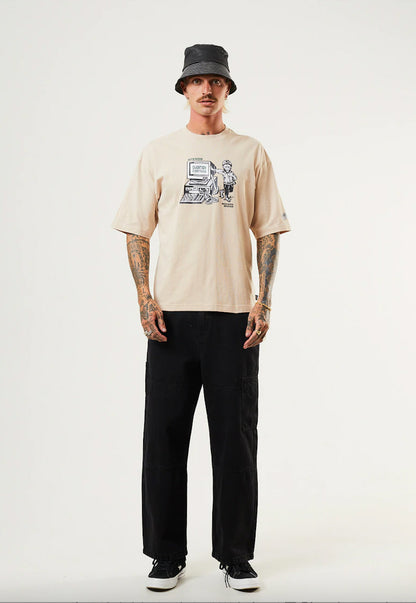 30% Off Sale! Organic Oversized T-Shirt [RIPPLE] Size S