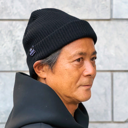 Knit cap / BLACK