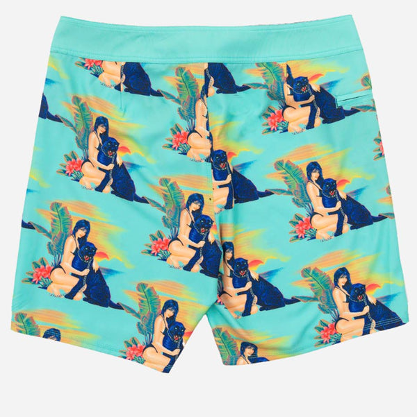 Bside Boardshort Mirage Turquoise 30 inch