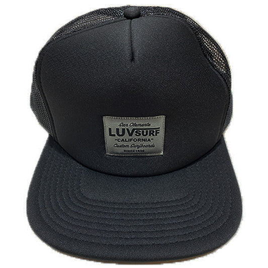 Flat visor mesh cap [Affected] Black