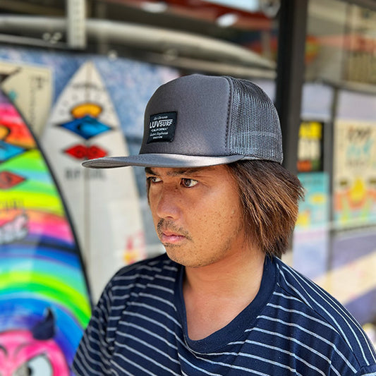 Flat visor mesh cap [Affected] Gray