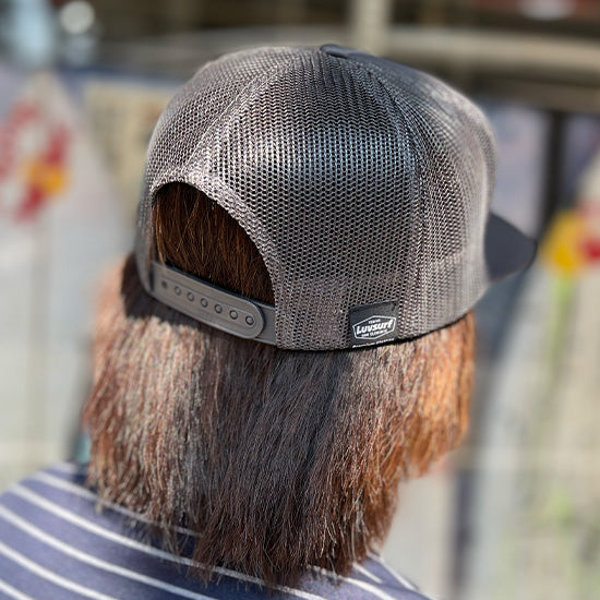 Flat visor mesh cap [Affected] Gray
