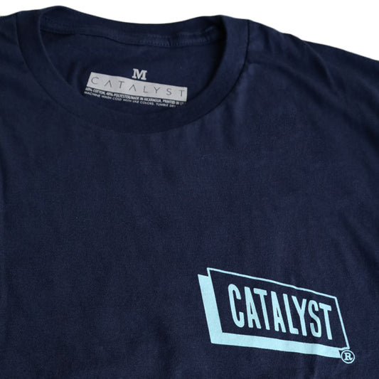 "CATALYST" T-shirt NAVY