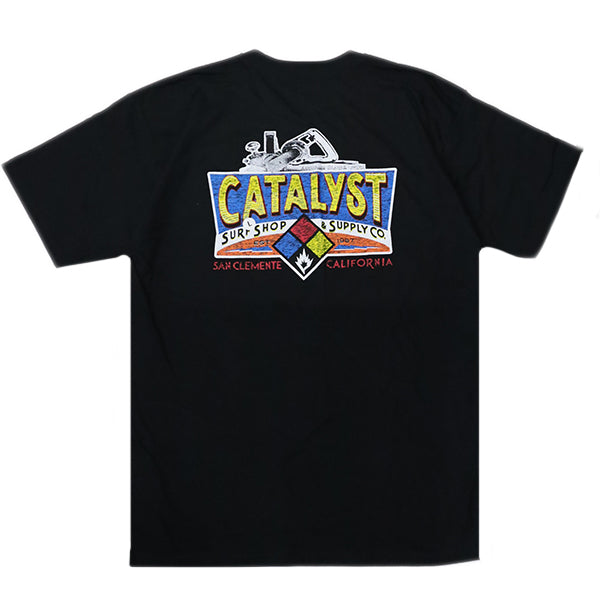 『CATALYST』Tシャツ [BASHAMS] BLACK