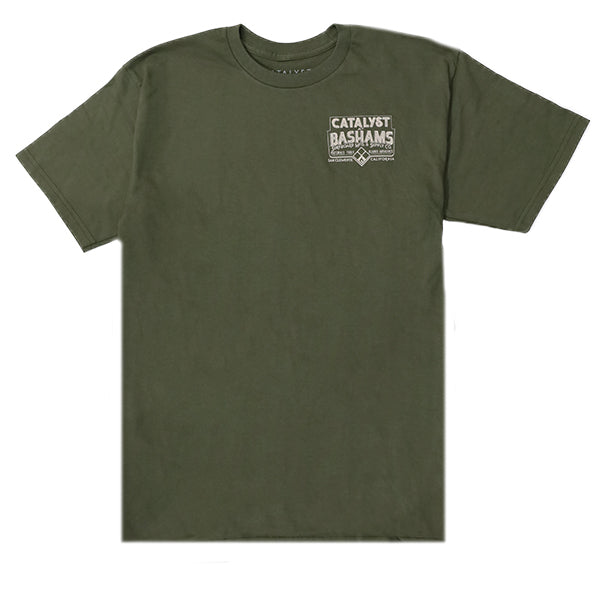 『CATALYST』Tシャツ [BASHAMS] Military