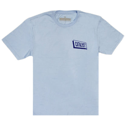 『CATALYST』Tシャツ [CLARK BASHAMS] L.BLUE