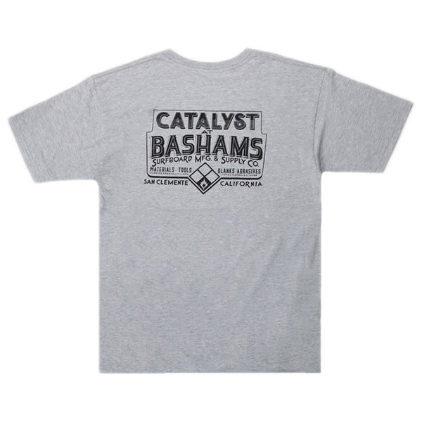 『CATALYST』Tシャツ [BASHAMS] GREY