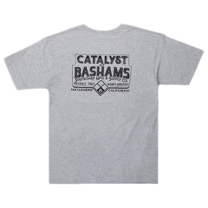『CATALYST』Tシャツ [BASHAMS] GREY